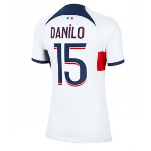 Paris Saint-Germain Danilo Pereira #15 Gostujuci Dres za Ženska 2023-24 Kratak Rukavima